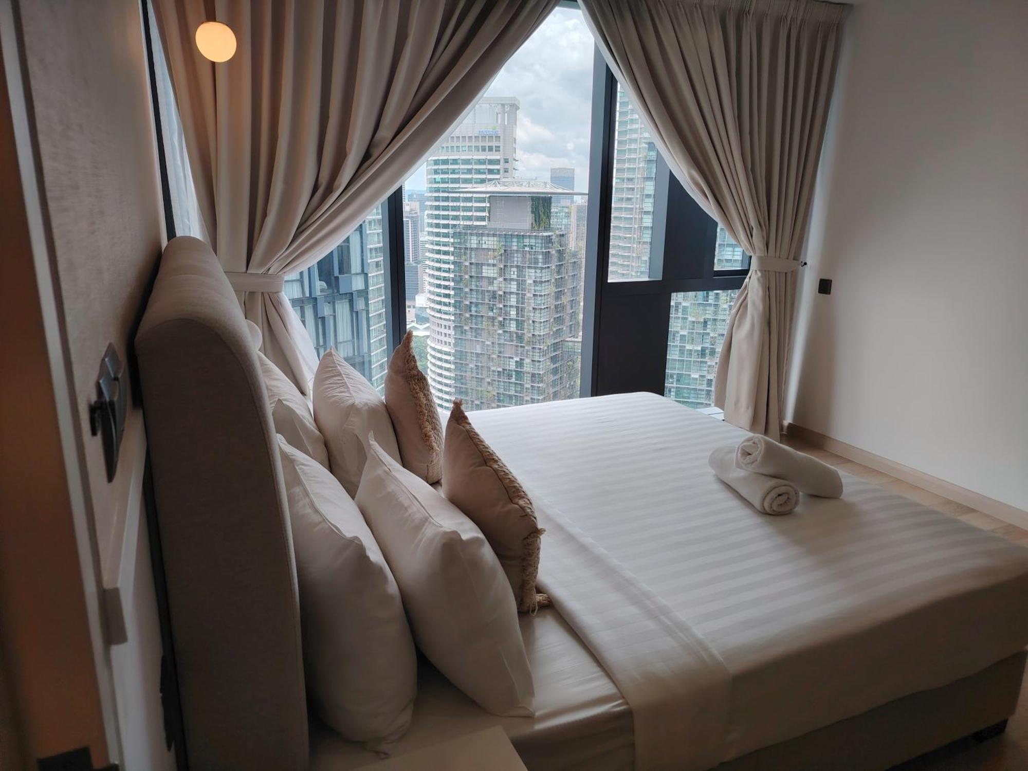 קואלה לומפור Kl Apartment At Star Residences Klcc מראה חיצוני תמונה