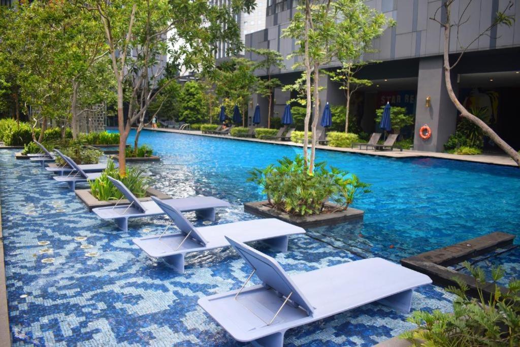קואלה לומפור Kl Apartment At Star Residences Klcc מראה חיצוני תמונה