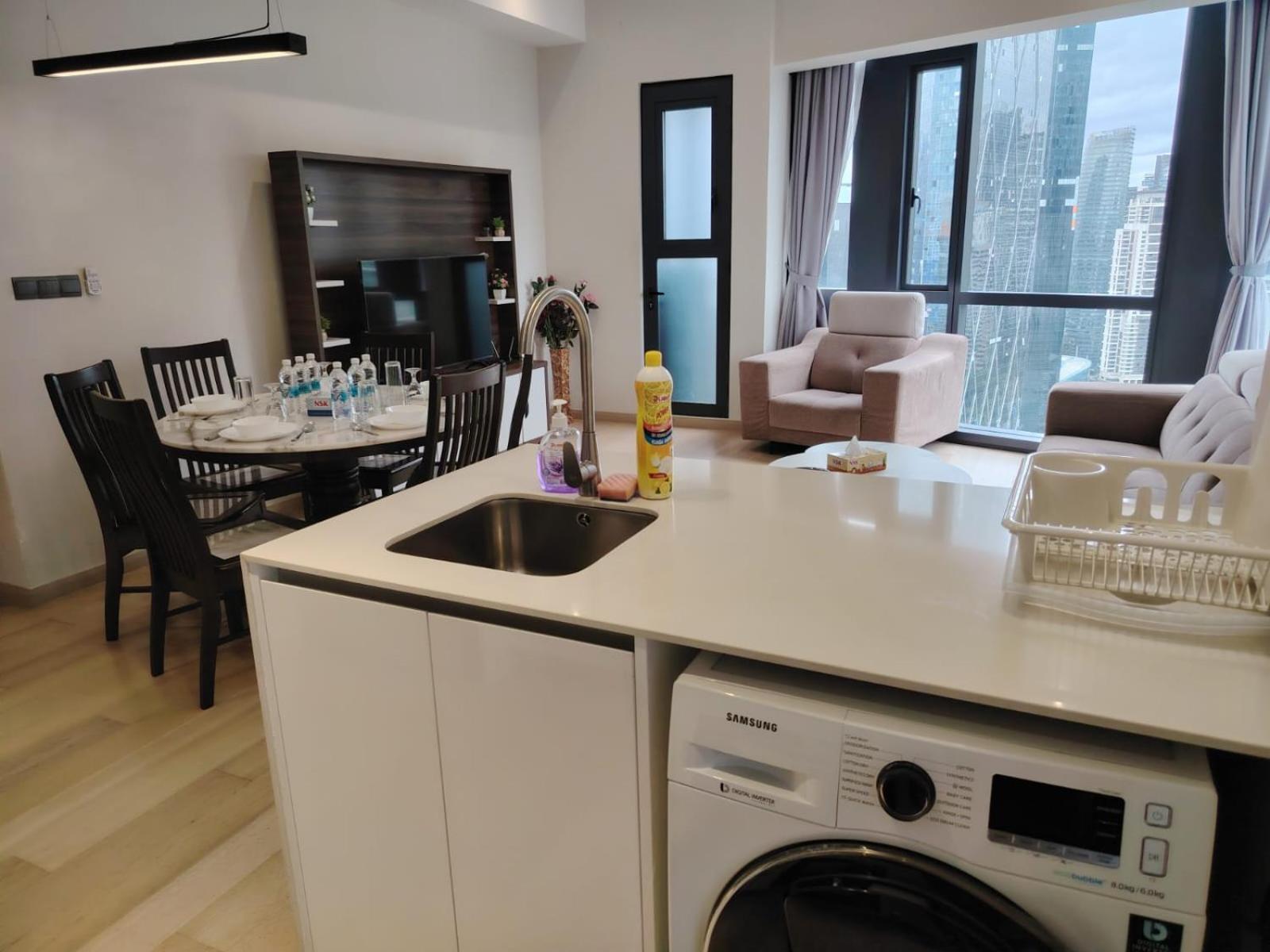 קואלה לומפור Kl Apartment At Star Residences Klcc מראה חיצוני תמונה